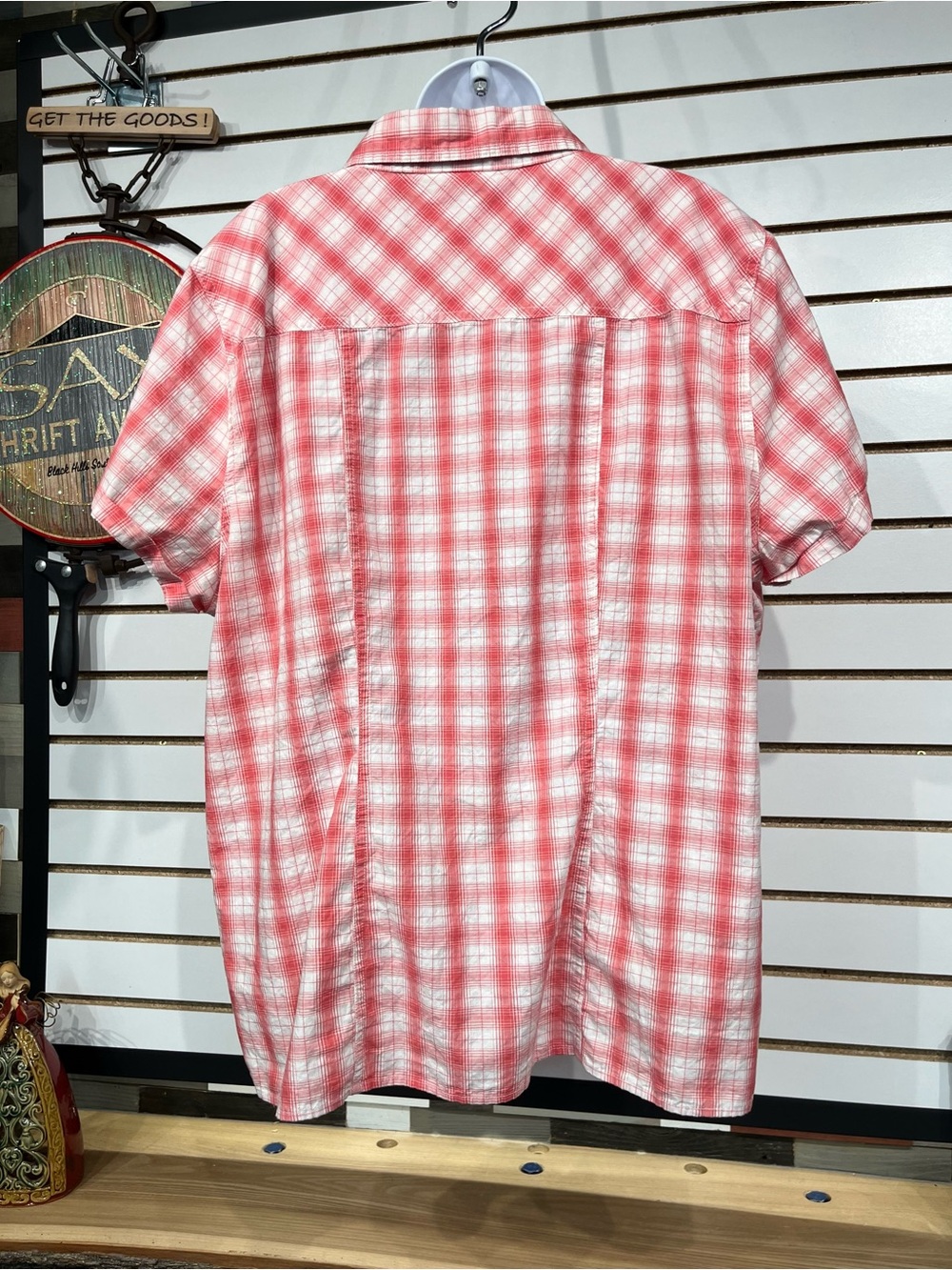 Shyanne plaid top - runs small! - Picture 5 of 8